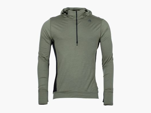 aclima Aclima Hoodie LightWool ranger green jet black