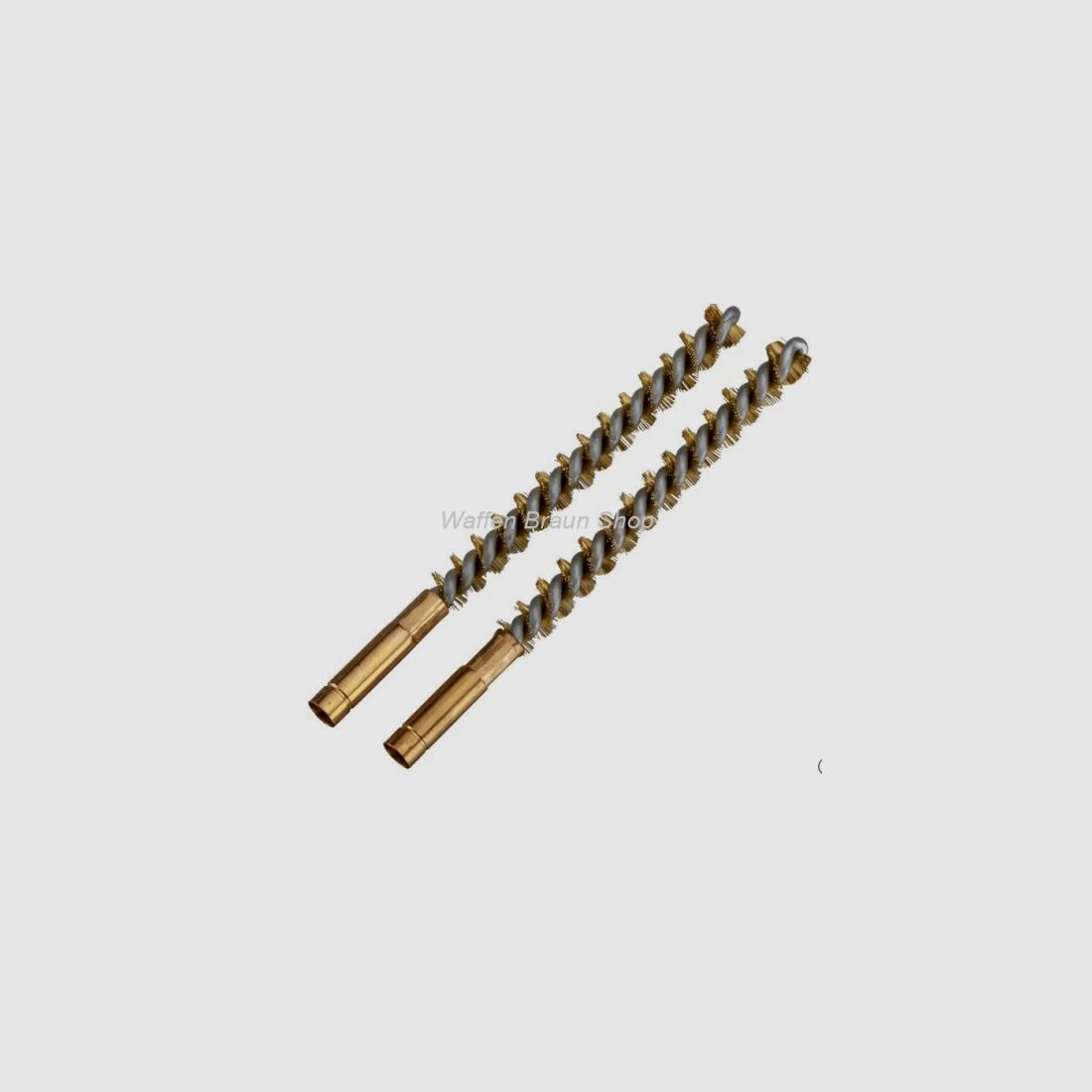 Messingbürste, 2er-Pack 5,6mm. Für Kugelläufe mit 1-8" Innengewinde.