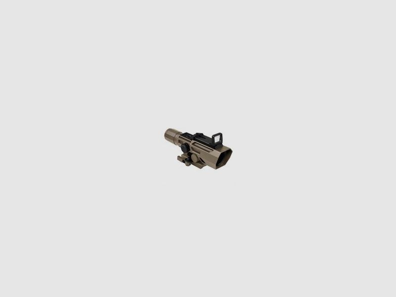 Zielfernrohr 3-9x42 mit Flip-Up Red Dot Sand NcS