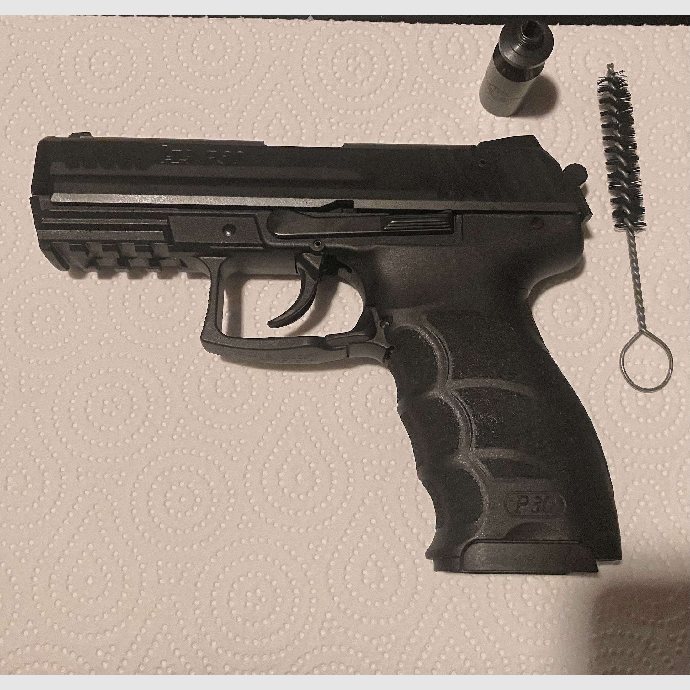 HK P30 blank firing pistol