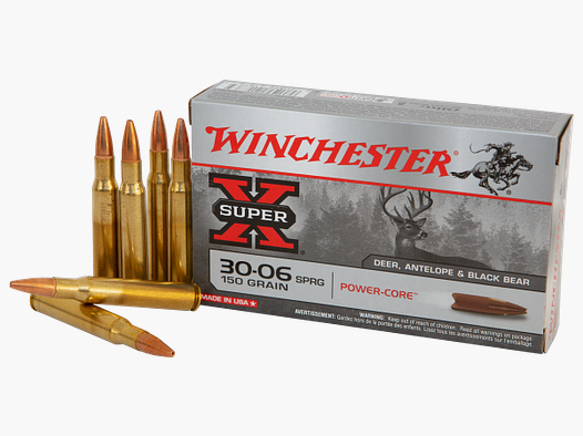Winchester .30-06 Sprg. 9,7g/ 150gr PowerCore – Bleifrei