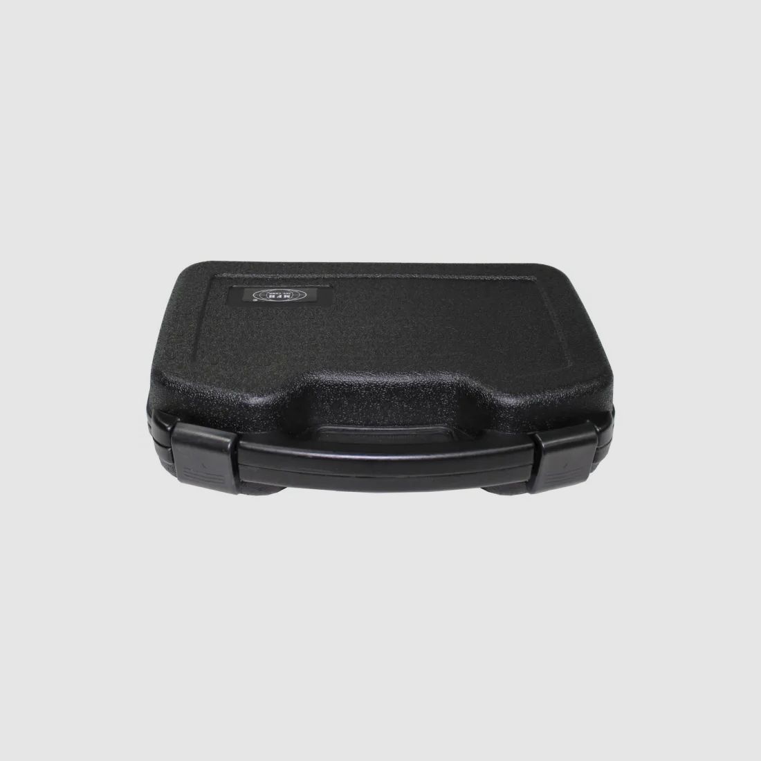 Pistolen-Koffer, Kunststoff, groß, abschließbar, Schwarz