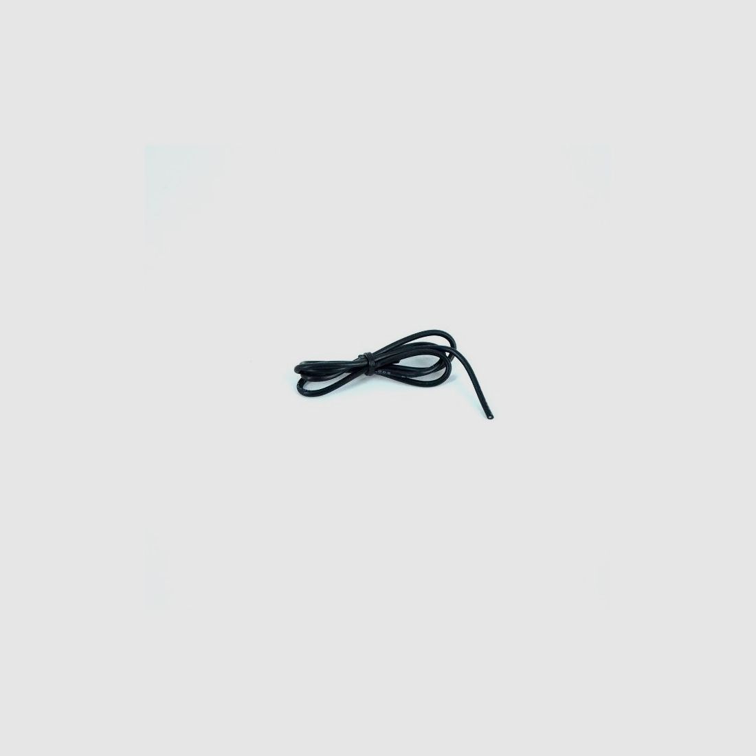 50cm J-Tac Silikonkabel AWG18, schwarz