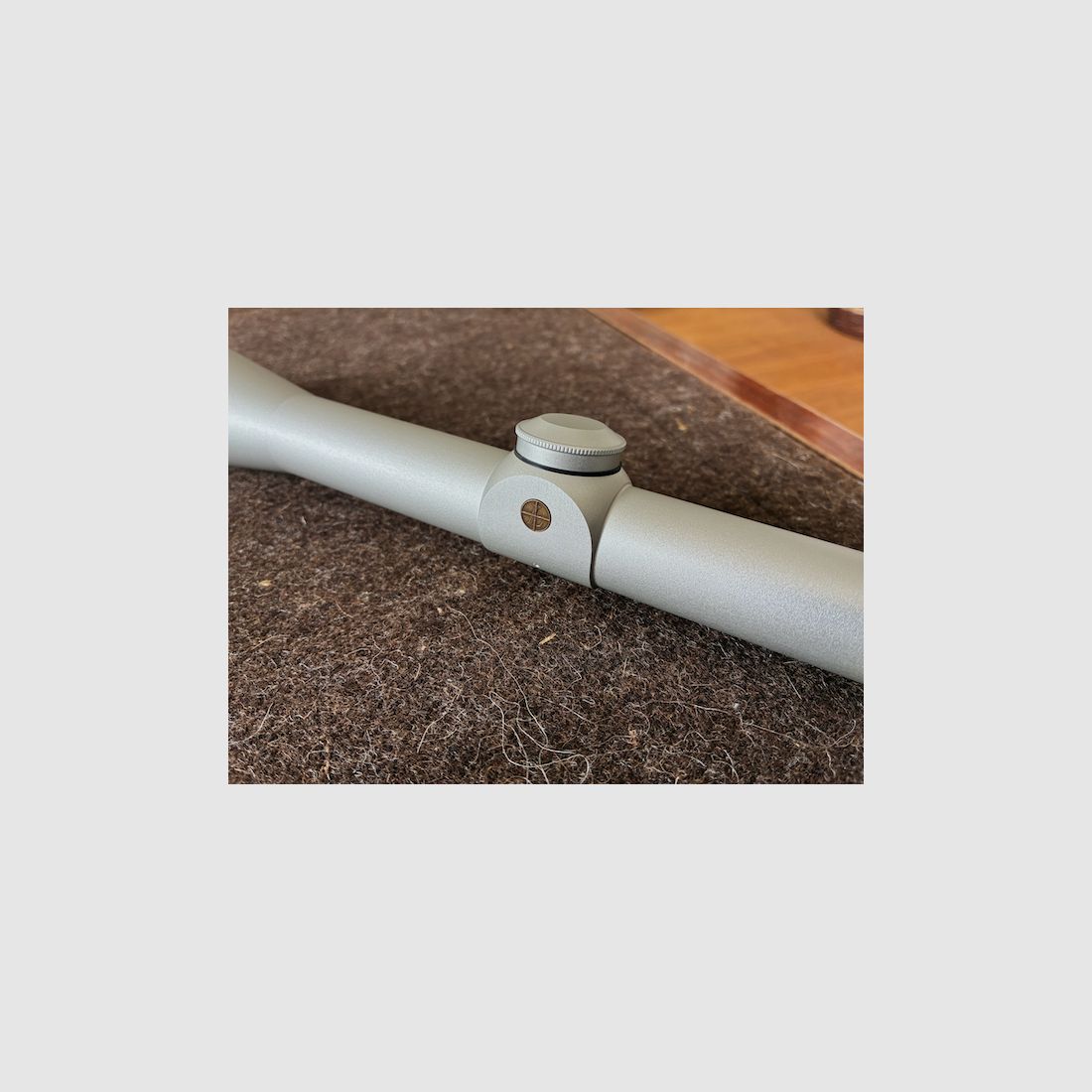 Zielfernrohr Leupold Vari-X III 6.5–20x40 Silber mit Fine-Duplex-Absehen in Bestzustand