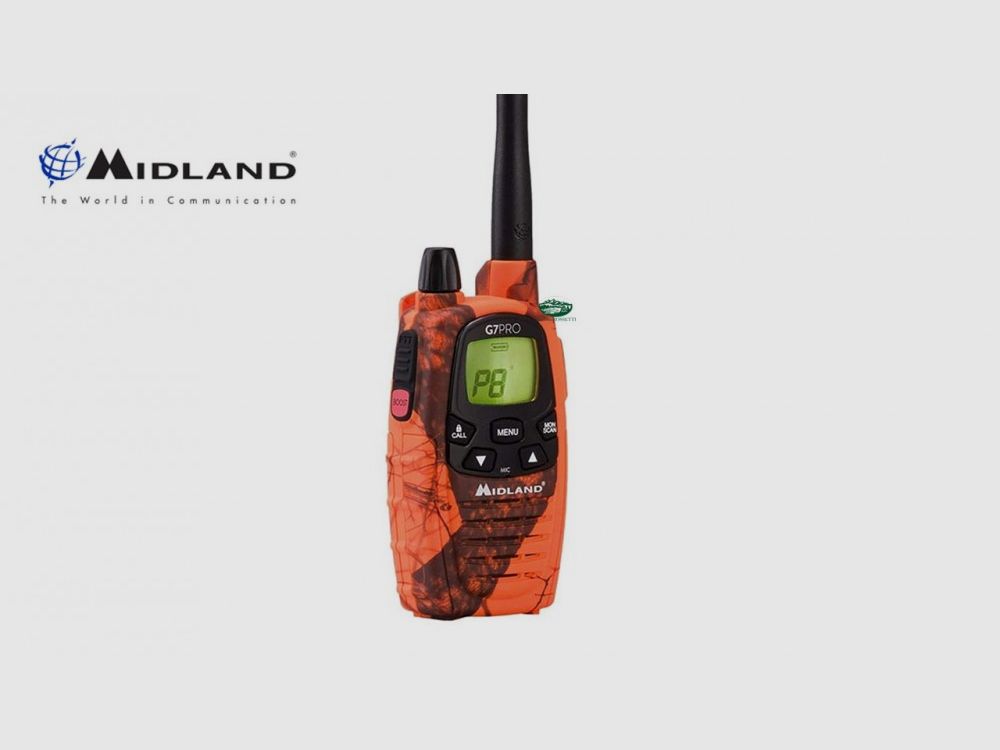 MIDLAND Ricetrasmittente G7 PRO Blaze orange