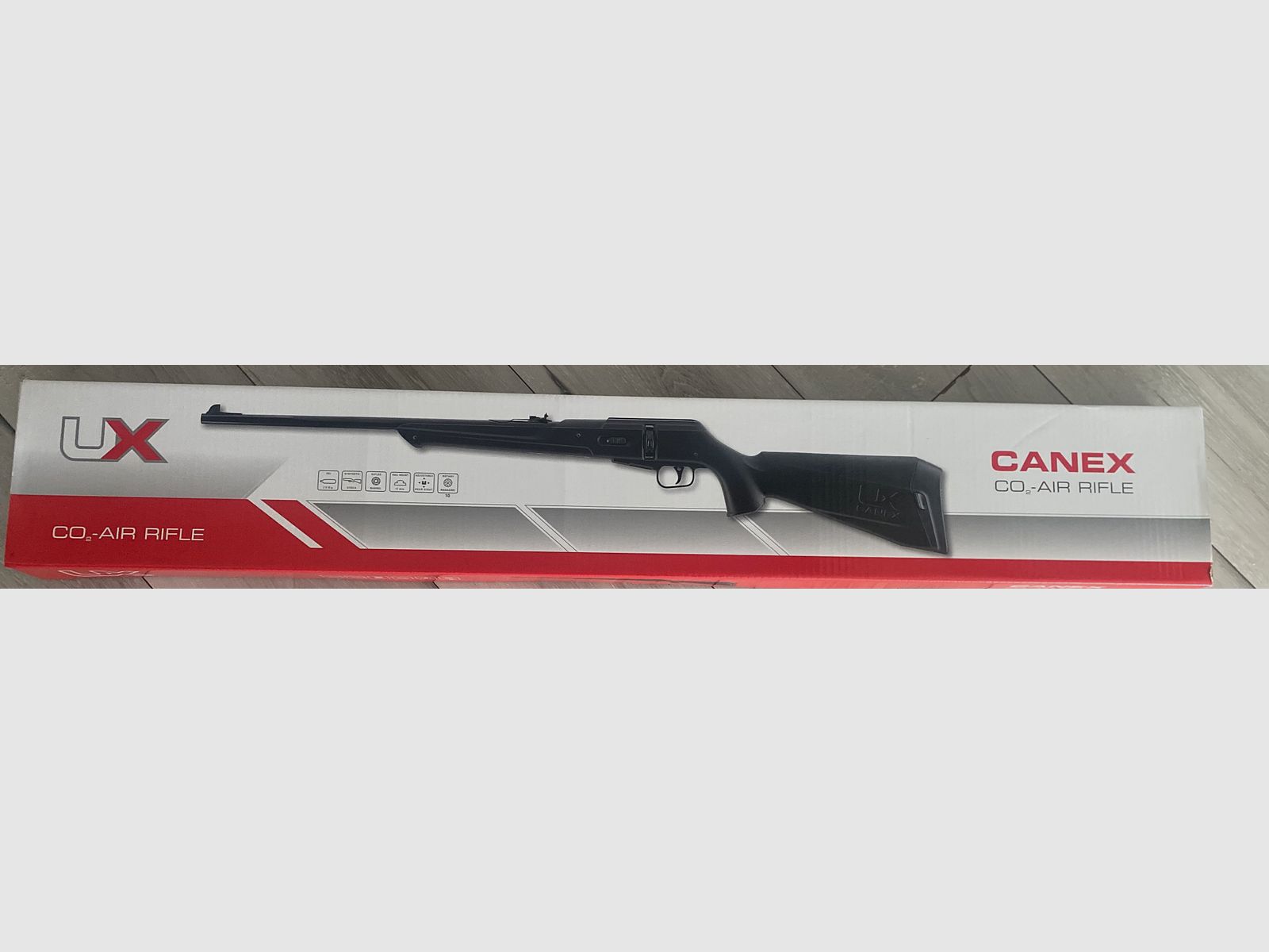 Carabine à air CO2 UX Canex 4,5 mm Diabolos