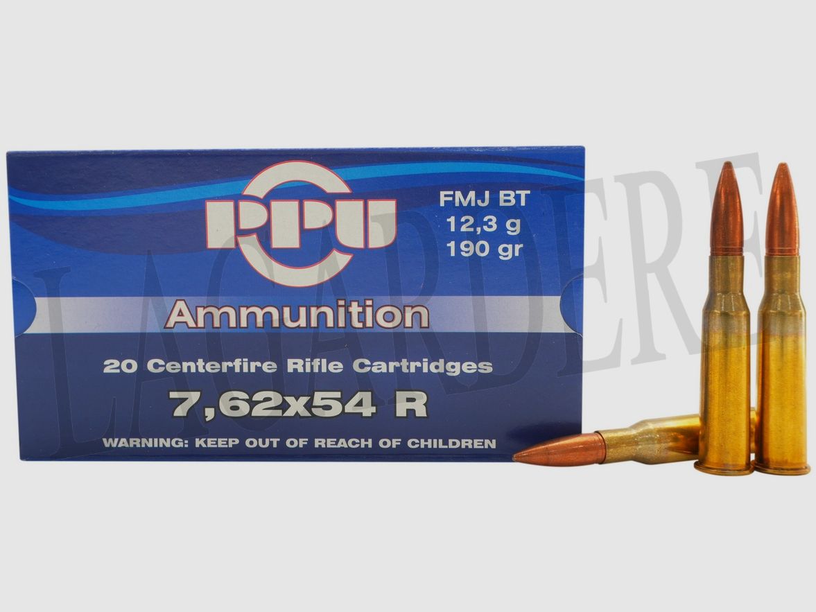 PRVI PARTIZAN A-601 FMJ BT 190 GRS (Patrone mit Geschoss)