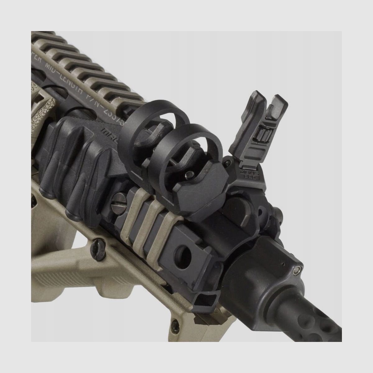 Montaż oświetlenia lewostronny Magpul Rail light mount MAG498-BLK LT, zdjęcie 6 z 8