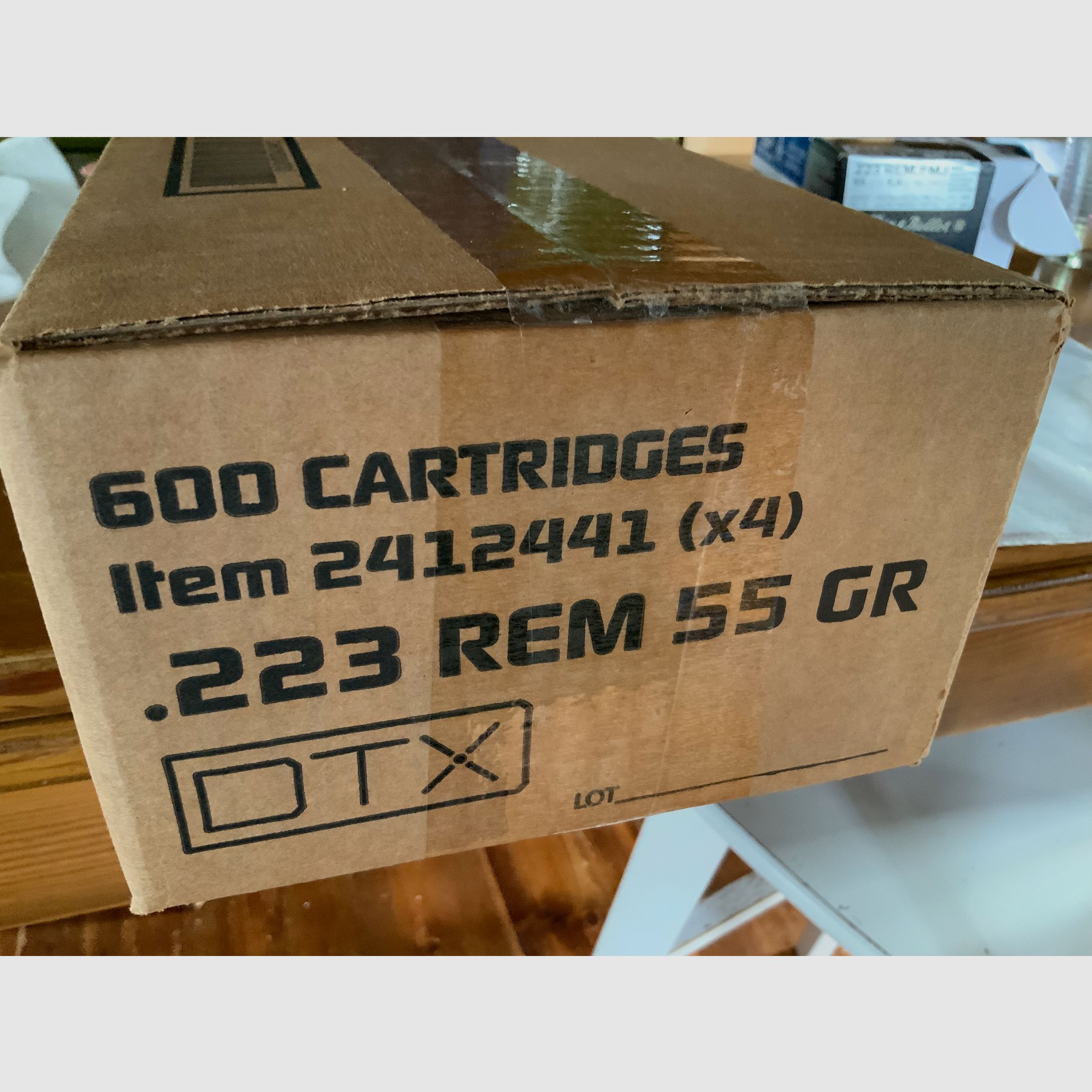 Munitie 9 mm Luger, .22 lr, 223 Remington