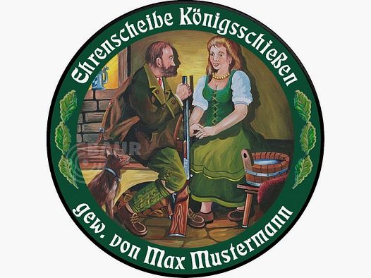 Schützenscheibe ECO-LINE Motiv 063