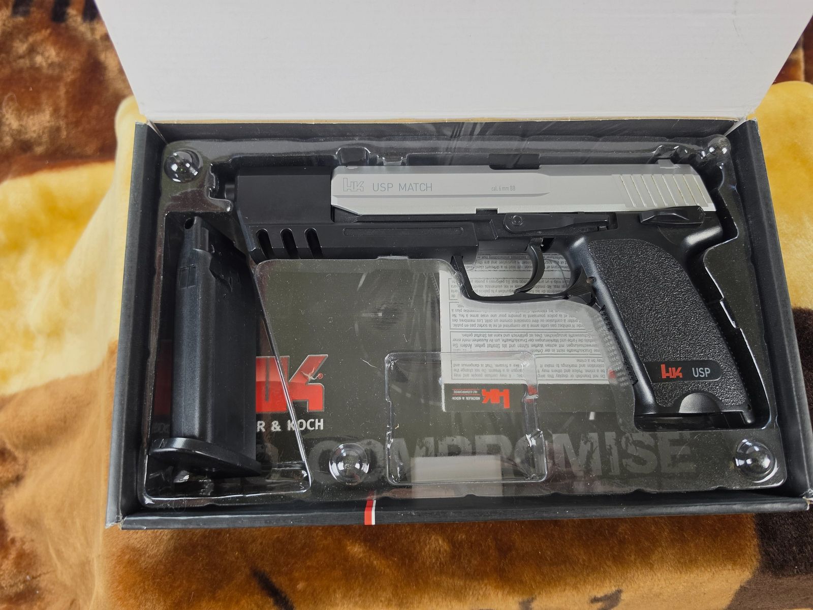 Heckler & Koch HK USP Match Softair / Airsoft Pistole Spring 0,5 Joule mit OVP, Bild 1 von 13