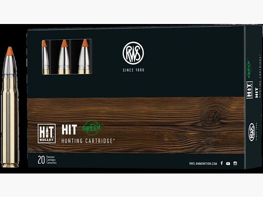 RWS 9,3x62 HIT Short Rifle 250grs / 16,2g