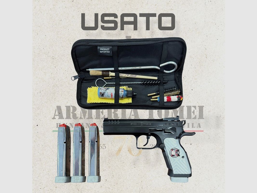 GEBRAUCHT – PISTOLE – TANFOGLIO MOD. STOCK II XTREME Kal. 9×21, Bild 4 von 5