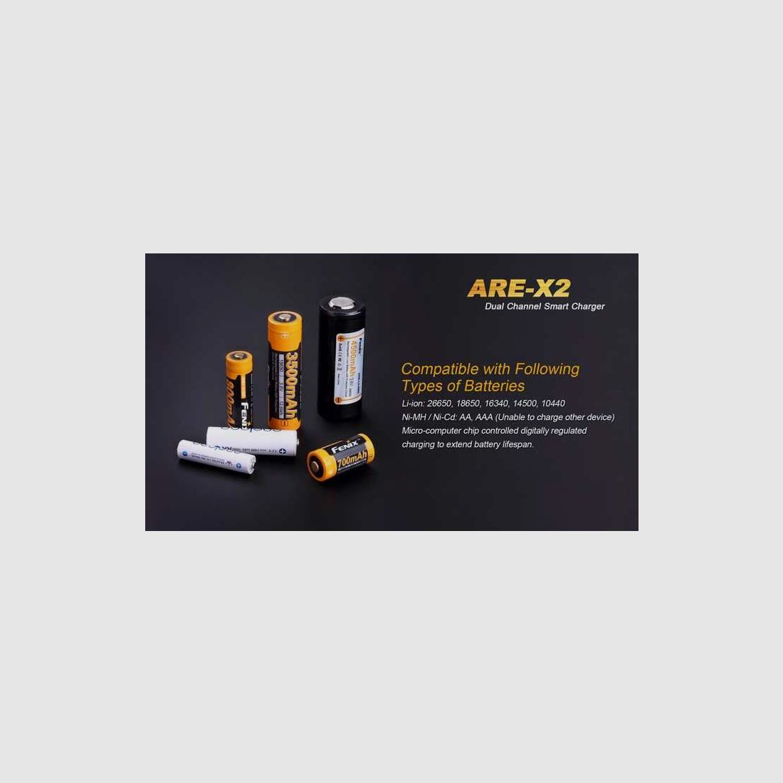 FENIX ARE-X2 Acculader, afbeelding 2 van 6