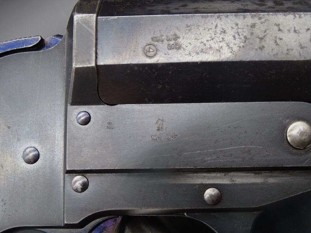 Walther Zella Mehlis Signalpistole Heeresmodel 1934 Kaliber 4 Heeresmodel 1934