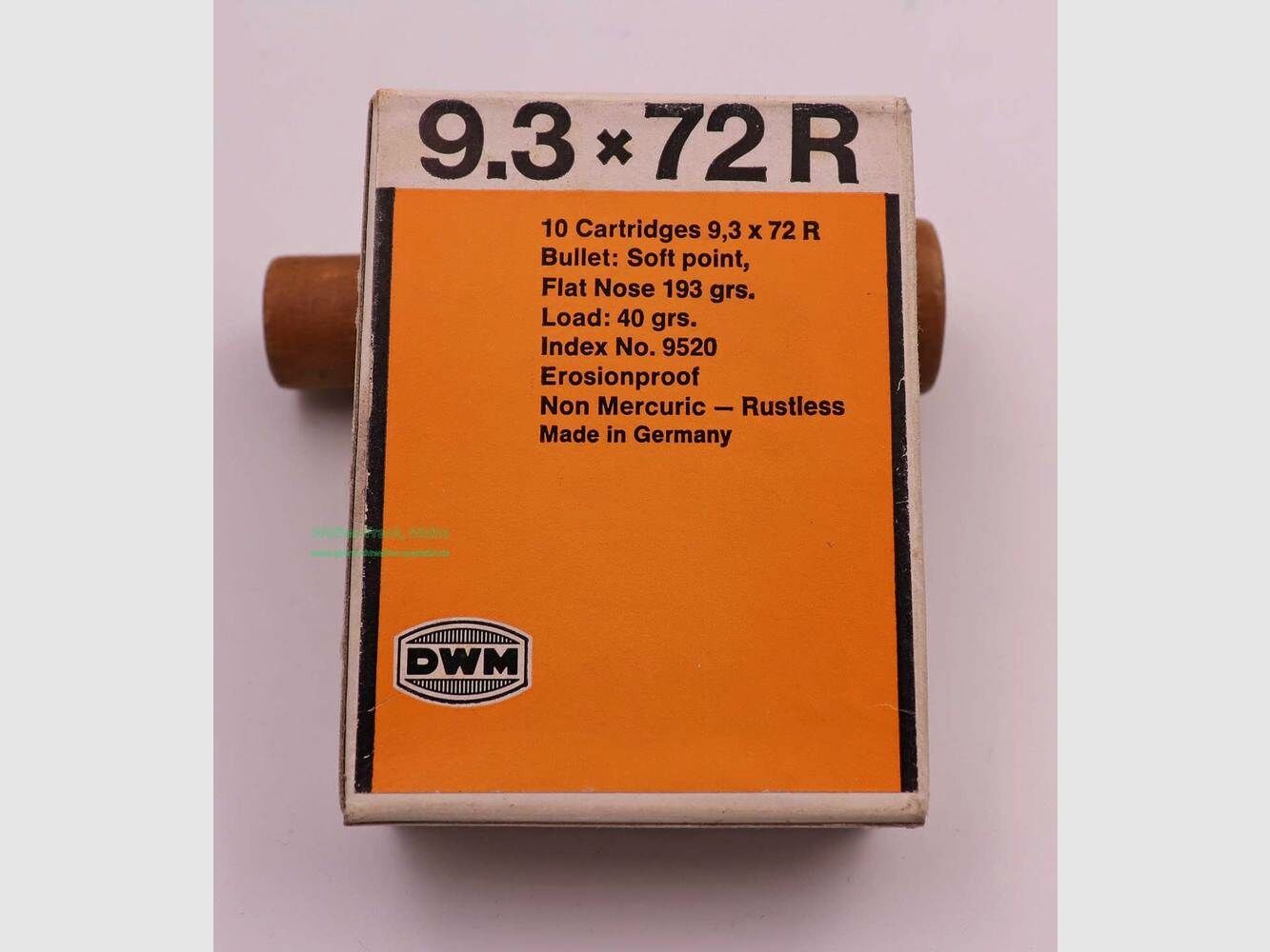 DWM, Berlin Büchsenpatronen 9,3x72R