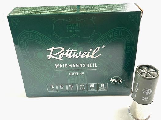 Rottweil 2431746 Hunter's luck Steel HV 12/70 32g 3.25 mm 10 pcs