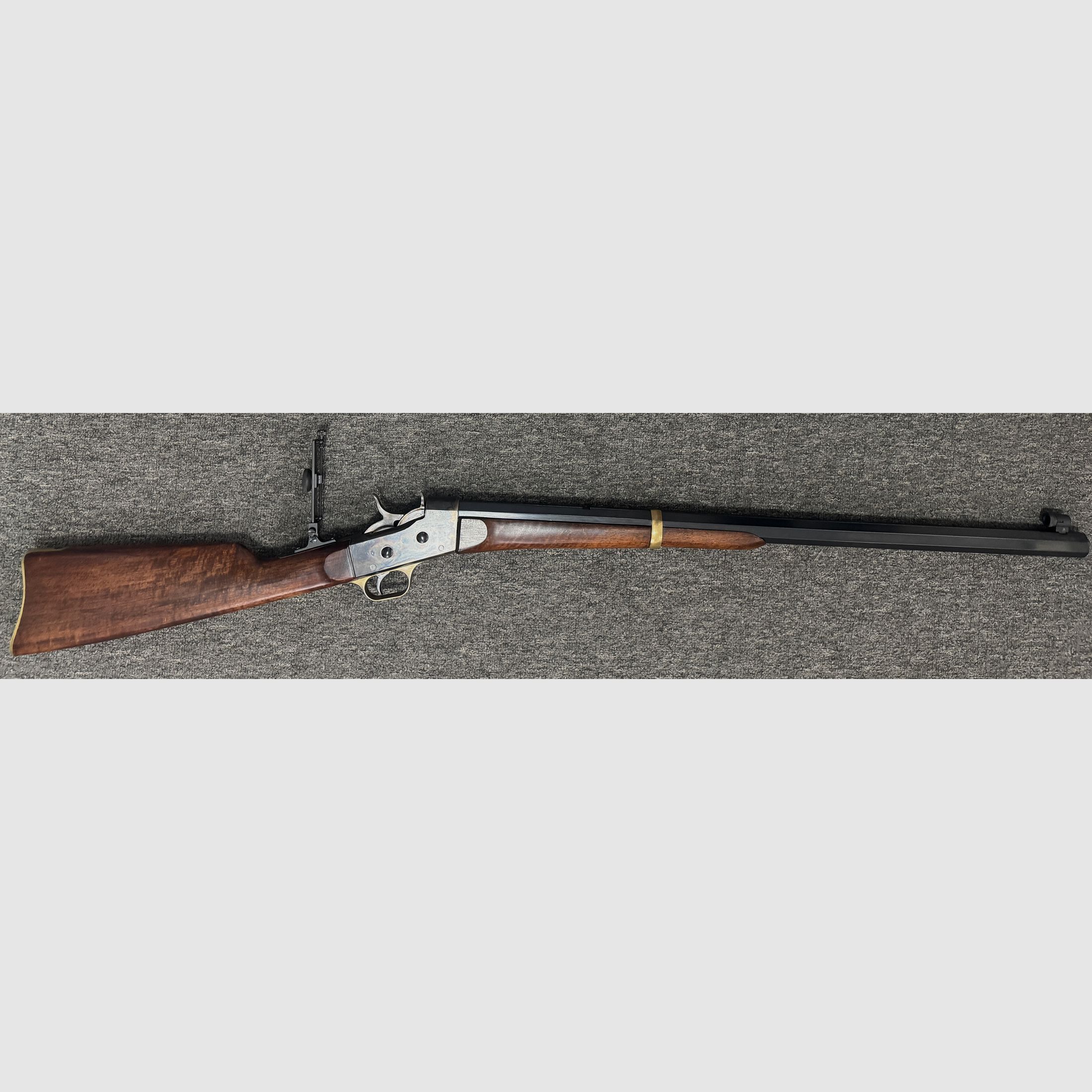 Pedersoli Rolling Block single-shot rifle .357 Mag., image 5 of 10