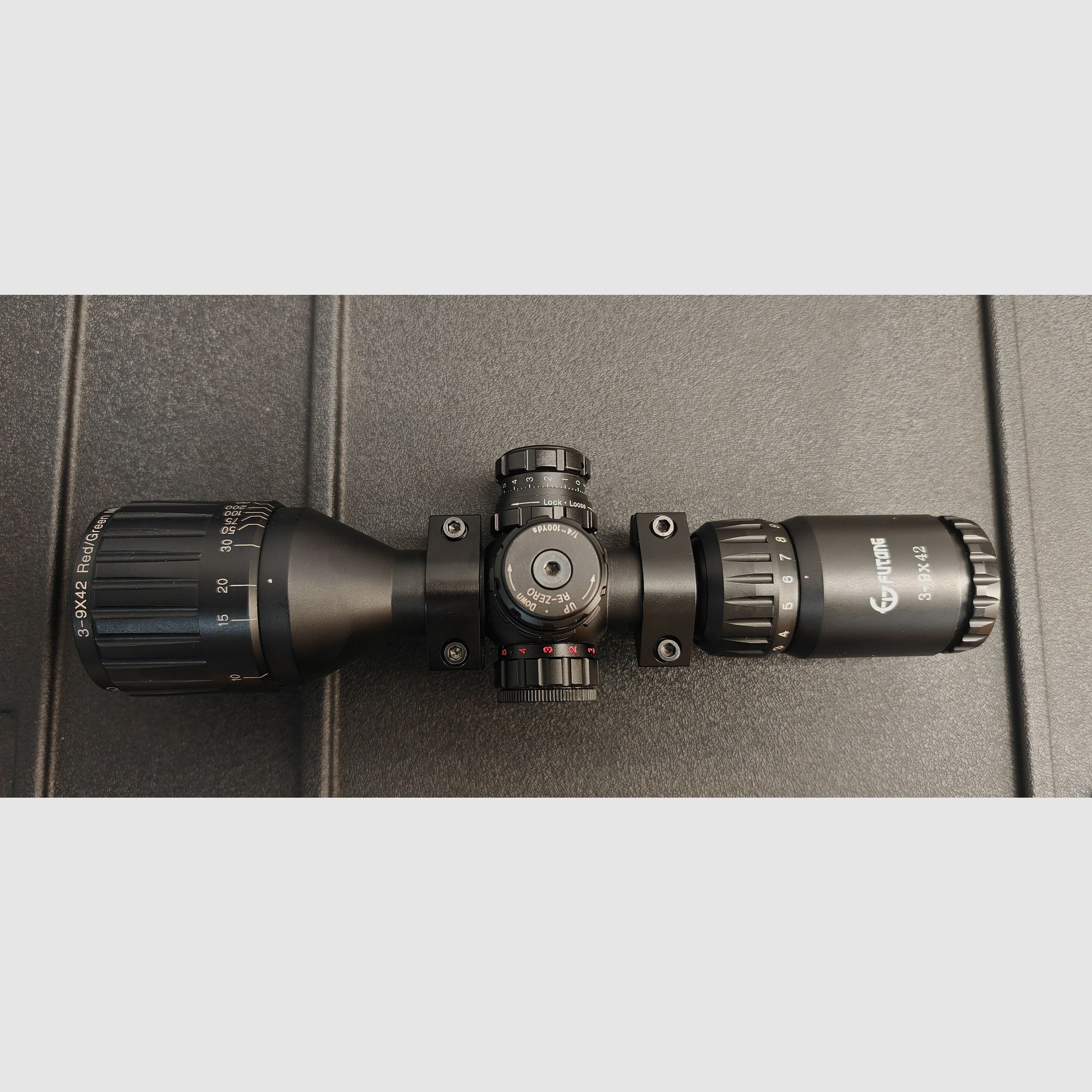 FX Dream Line Tacticel 4,5m/m,mit Tacticel-Klappschaft, Exportsatz u. Zielfernrohr, mit Koffer