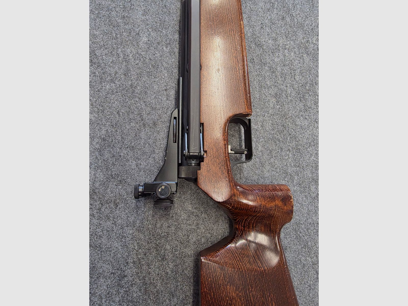 Match air rifle side cocking Diana Mod. 75 U T01 very rare in good condition