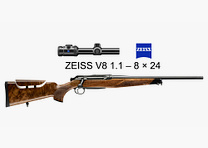 J.P. Sauer & Sohn Sauer 505 Ergo Lux Repetierbüchse HQ3 Ausstattungspaket Elegance + VSR | 8.5x55 Blaser | ZEISS V8 1.1-8x24