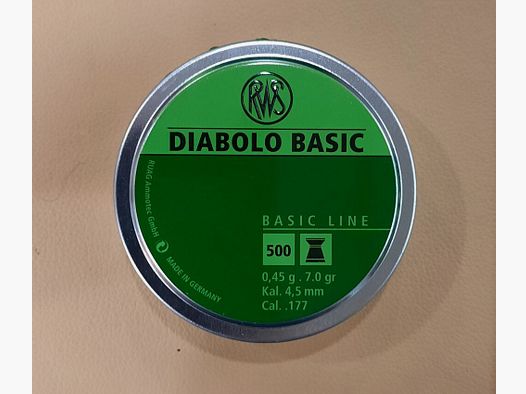 Pallini per carabina Diabolo Basic