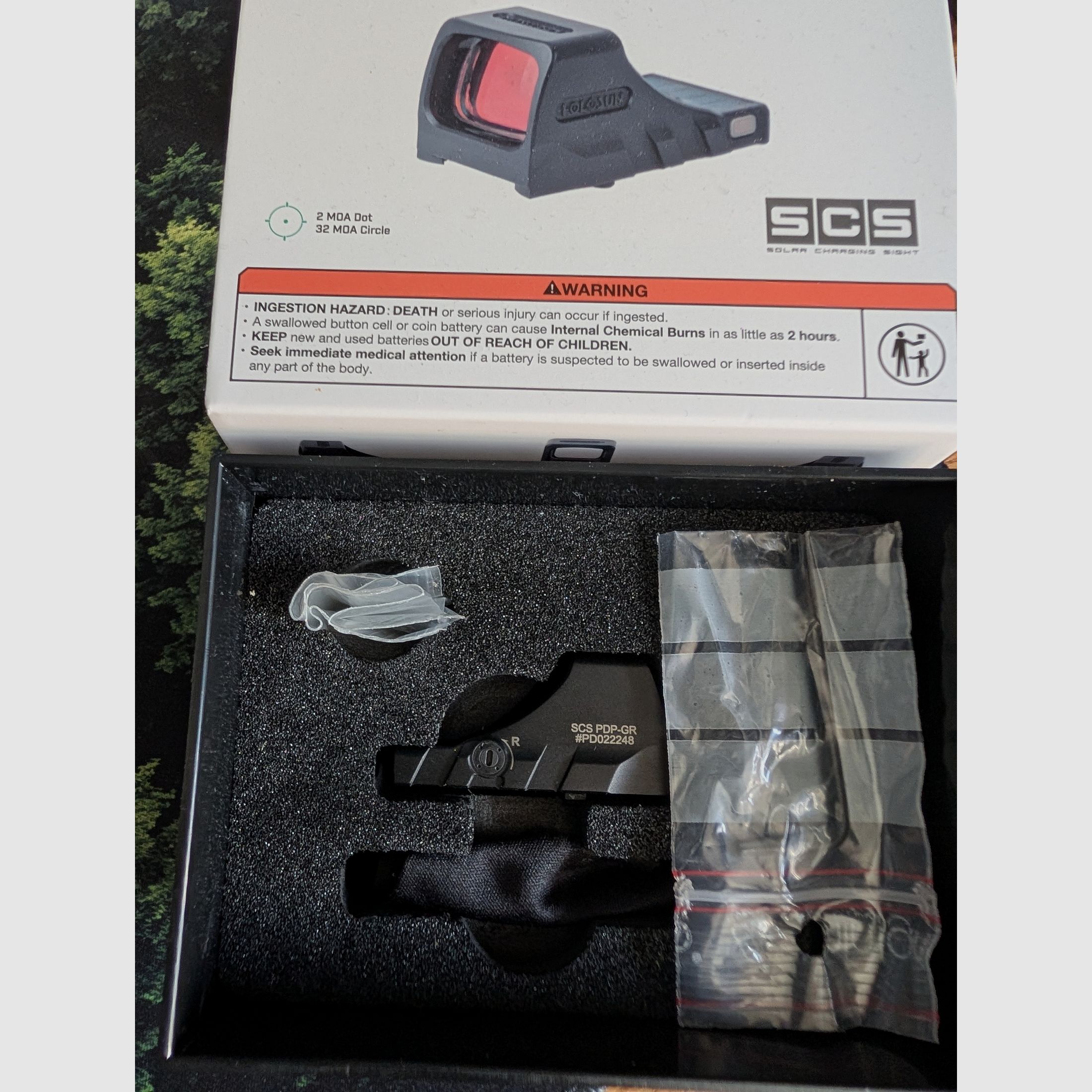 Holosun Dot Sight SCS-PDP-GR "like new