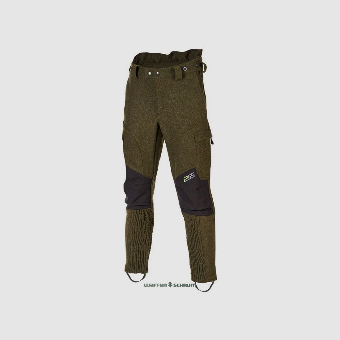 Pfeiffer safety systems Loden trousers without gaiters green black