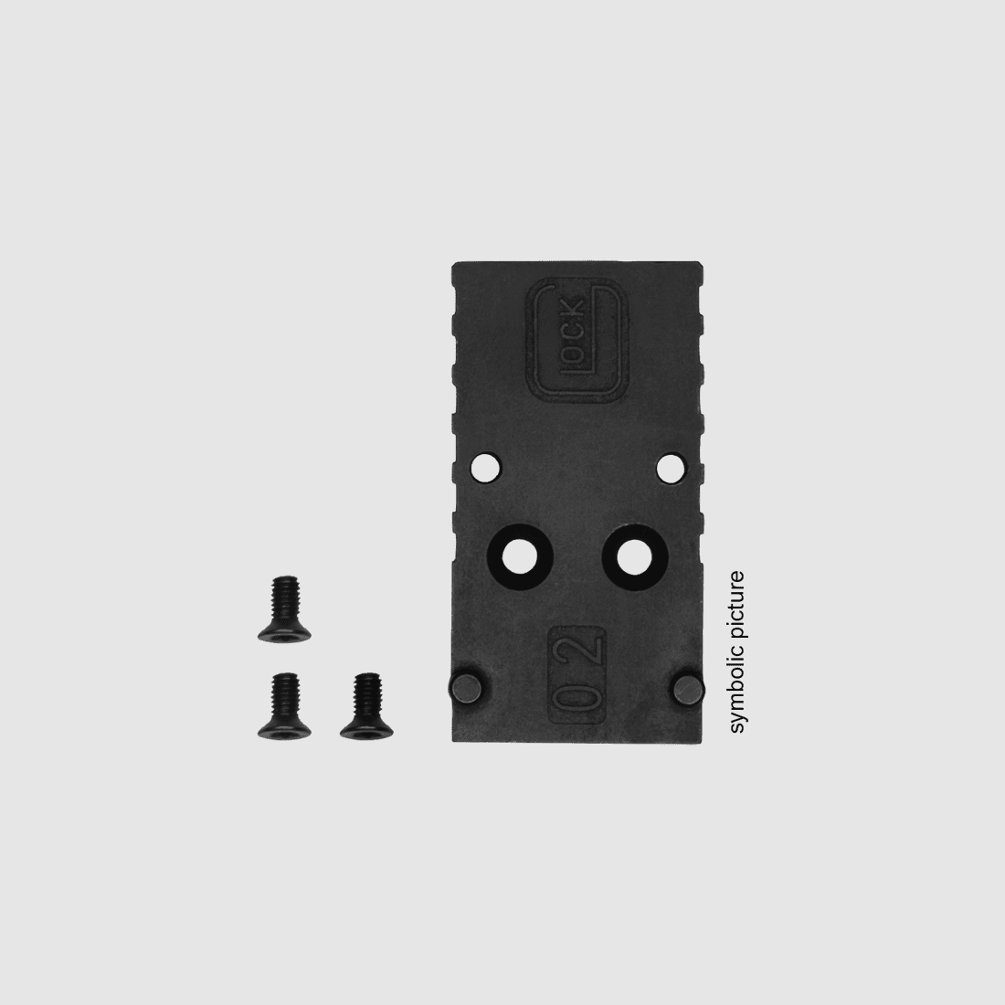 Adapterplatten für Glock MOS System 28,5 mm