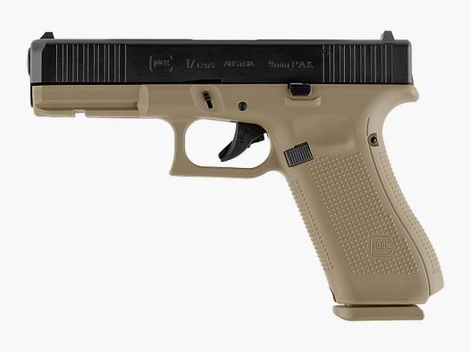 Schreckschuss Pistole Umarex Glock 17 Gen5 Coyote Kaliber 9 mm P.A.K. (P18)