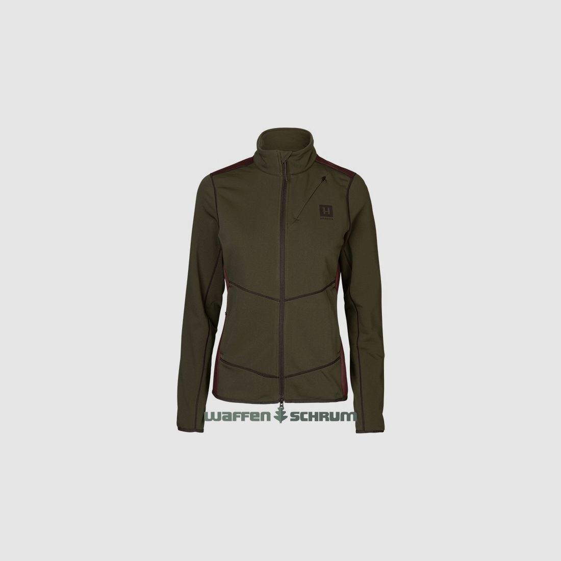 Härkila Fleecejacke Oda Willow green