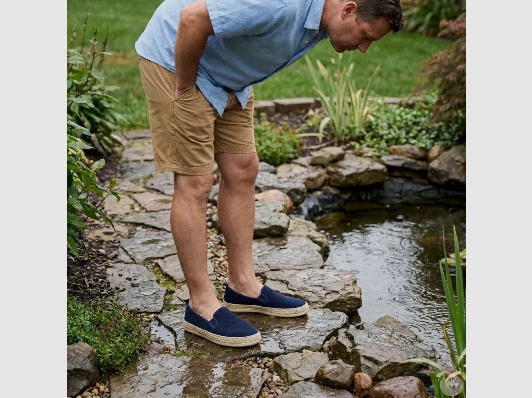 Espadrilles Herren marineblau - Komfort und Eleganz, Bild 5 von 9