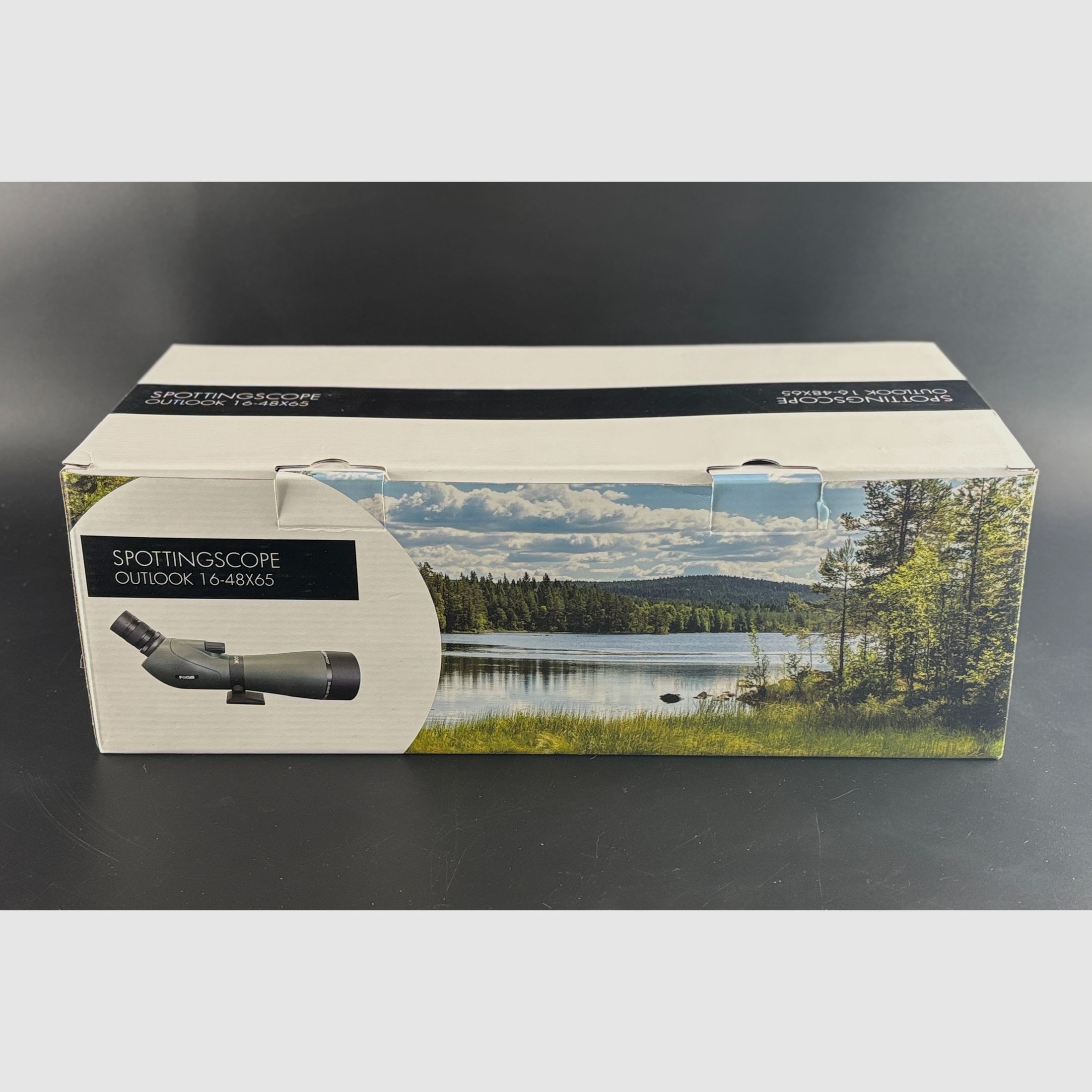 Wystawca FOCUS Outlook 16-48x65 wodoodporny teleskop z torbą 114924-1