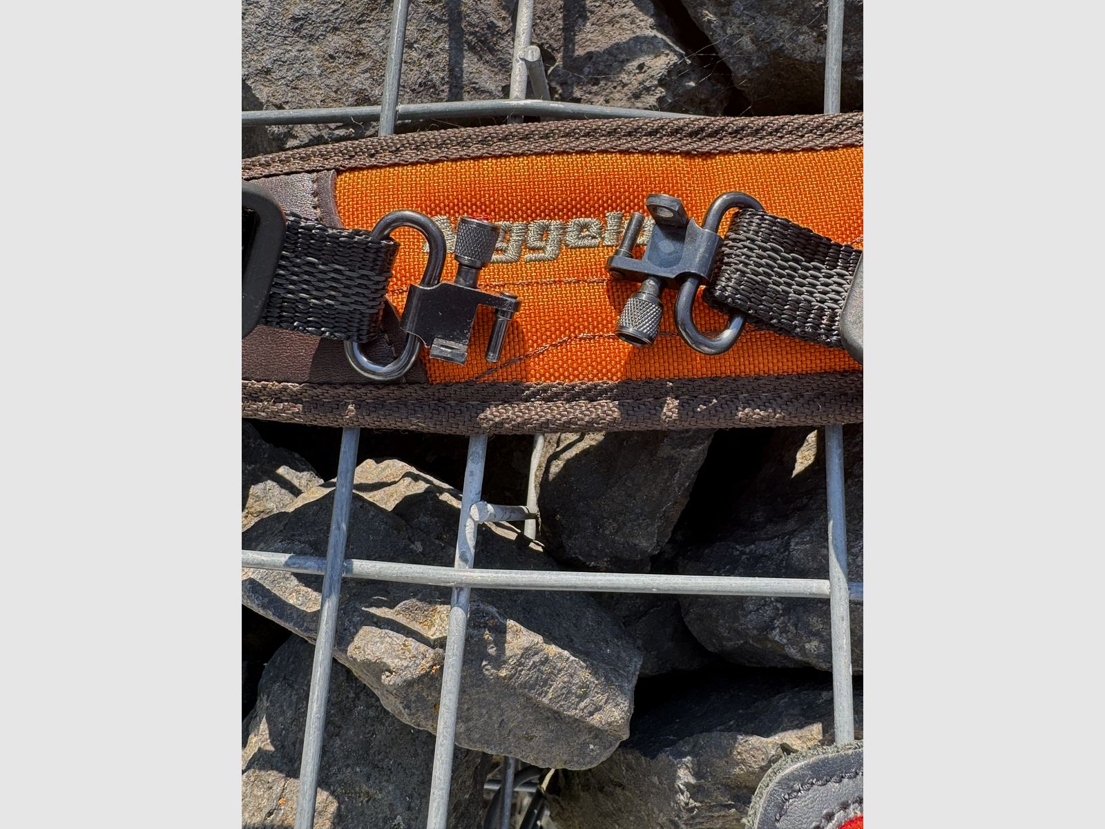 Niggeloh rifle sling neoprene / leather