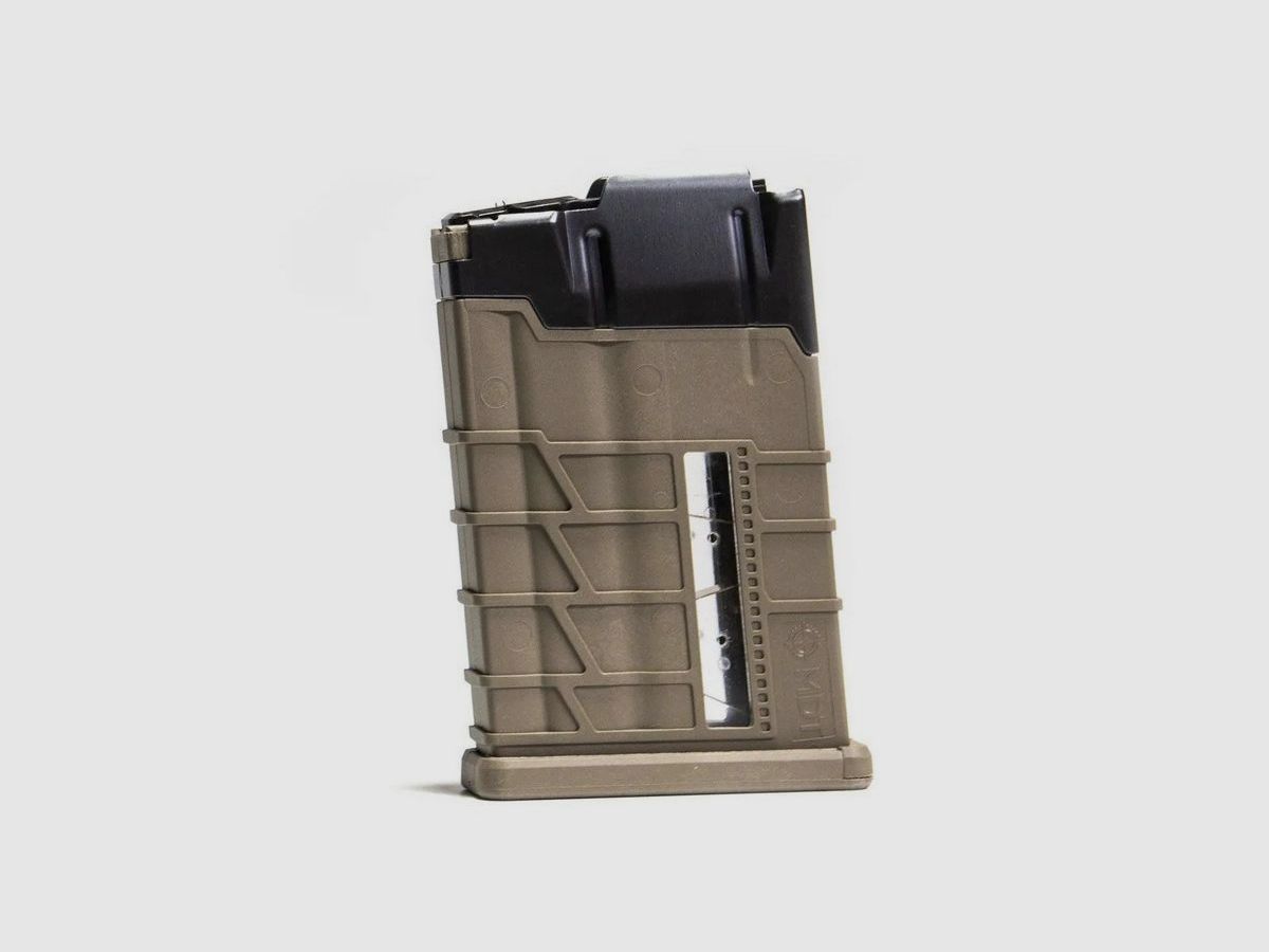 MDT Polymetal Magazine FDE AICS .308 Win/6,5 Creedmoor 10-Schuss mit Fenster, Bild 2 von 2