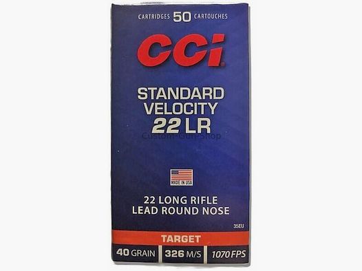 CCI Standard Velocity