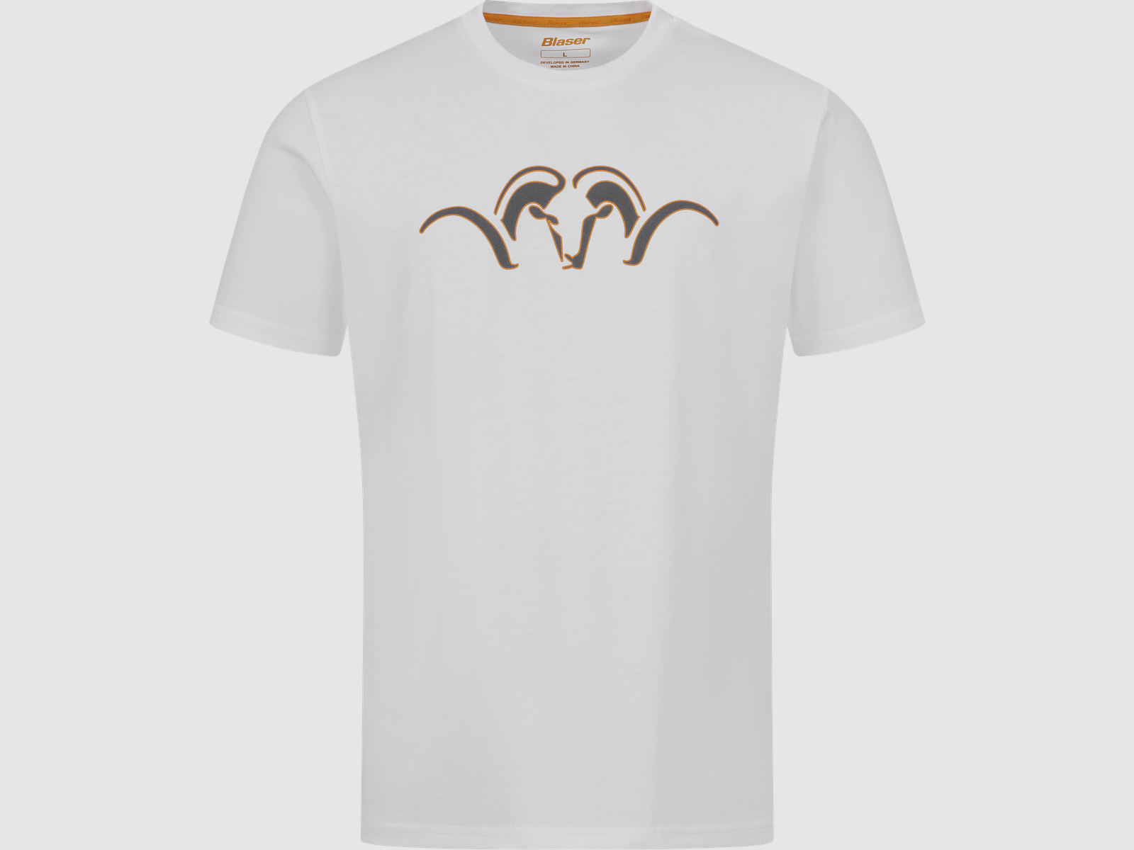 T-shirt Outline pour homme 26 Argali Blanc XL
