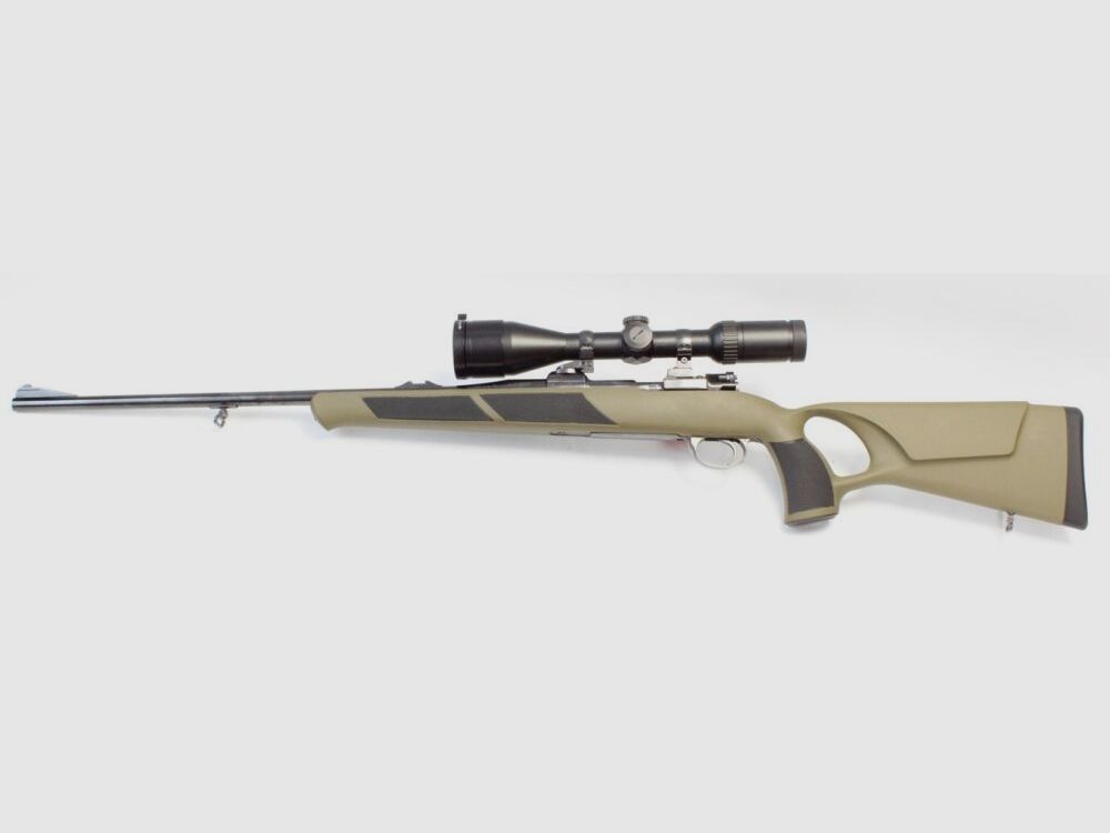 Mauser 98 mit Lochschaft und 2-12x50