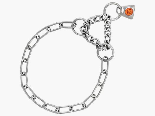 Sprenger Necklace with tension limiter – long links (Silver – 34 cm)