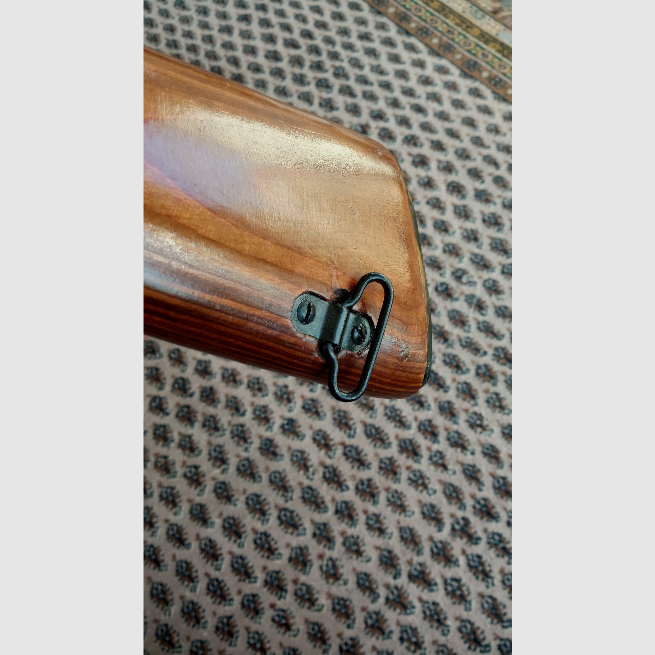 Russischer Co2 Yunker-3 Pseudo Festschaft / AK Laminat Holz Schaft für AK74 Look