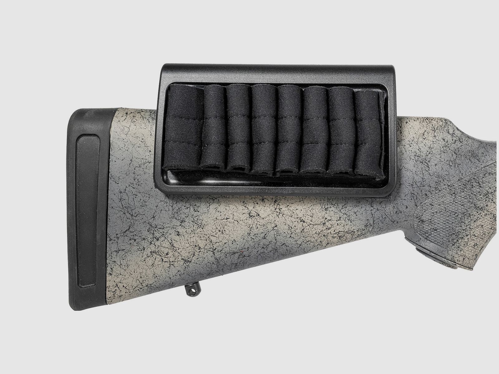 Bearproof Precision Schafterhöhung mit Patronenhalter - schwarz