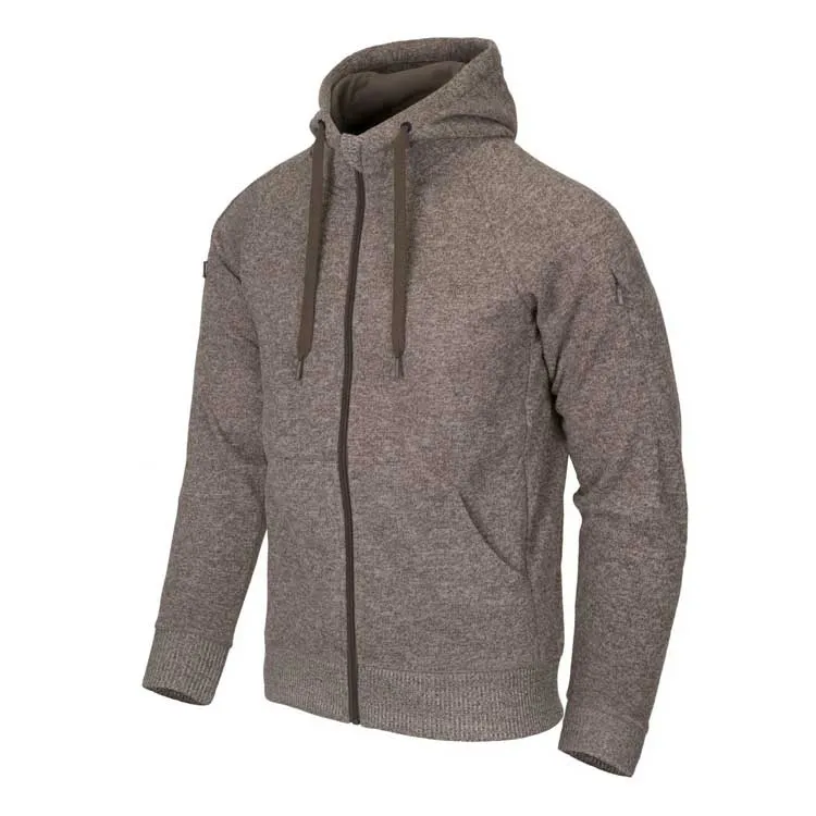 Helikon-Tex – Covert Tactical Hoodie (FullZip)®-vest – Melange Light Tan – BL-CHF-SF-M6, afbeelding 1 van 7