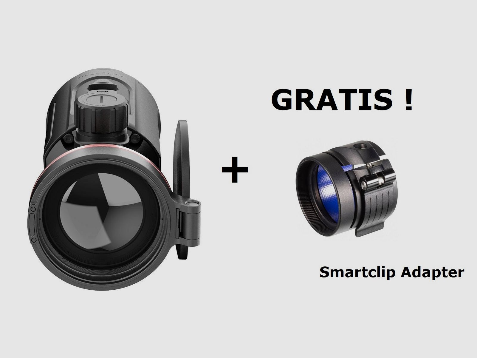 Hikmicro Clip-On Thunder TQ50C 3.0 + ... GRATIS ! Smartclip Adapter