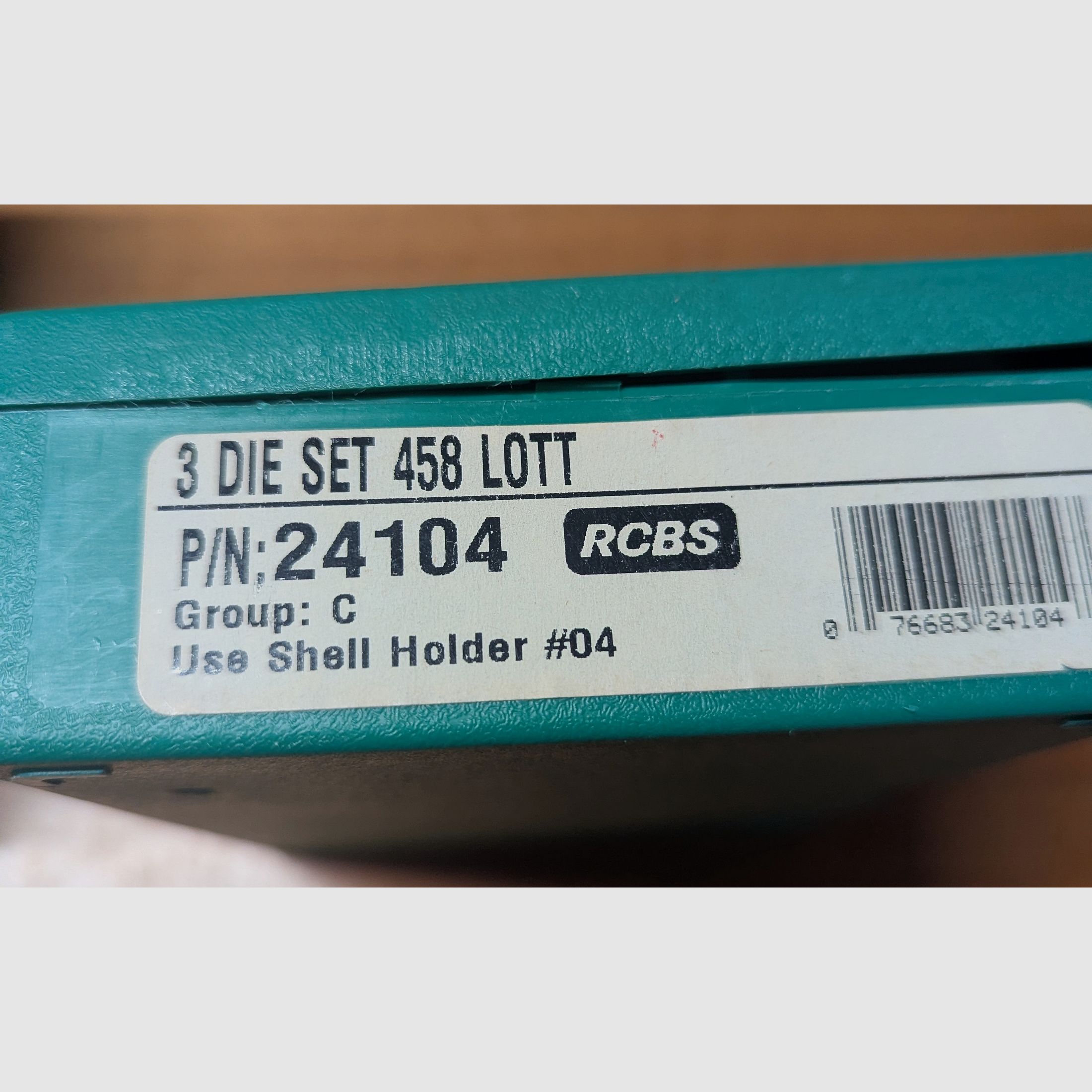 458 Lott  RCBS Matritzensatz neu und unbenutzt