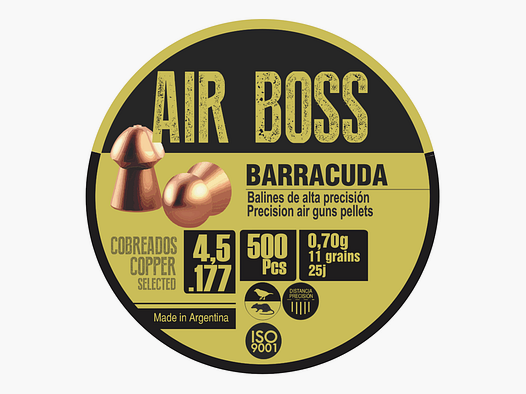 Apolo Air Boss Barracuda 4,5mm 500st 11.00/0,70