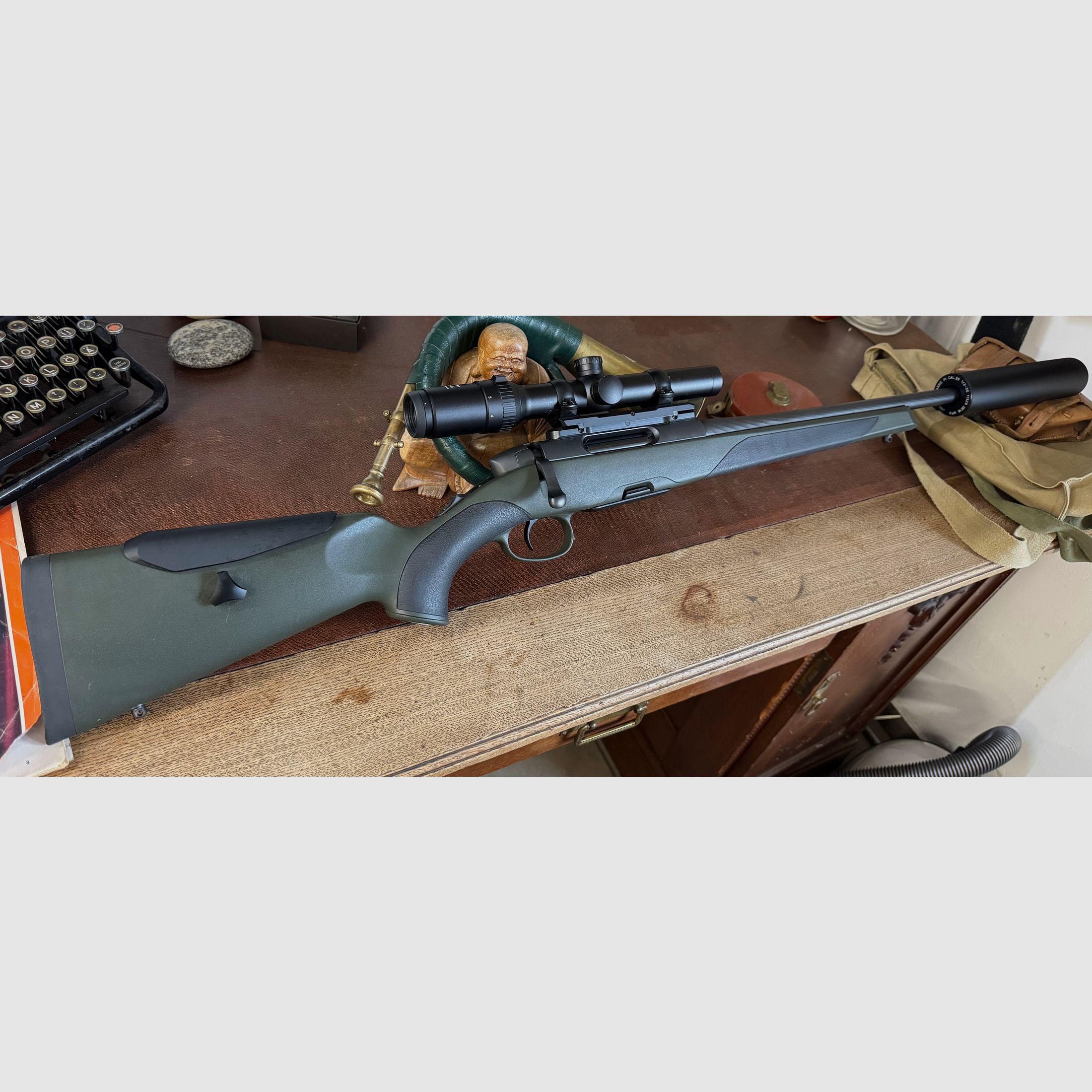 Steyr SM12 in caliber .308 with manual cocking / Meopter / Yaki