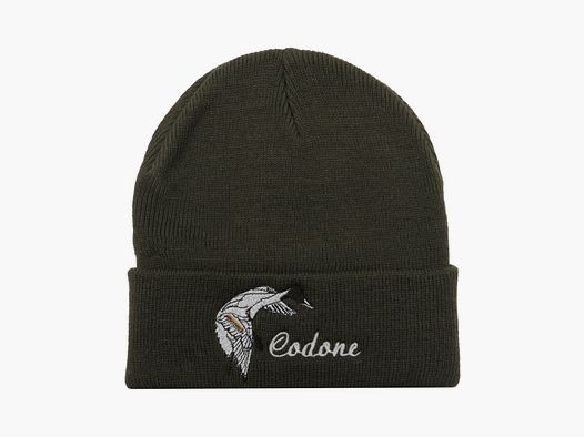Groene Hoed met Codone Print