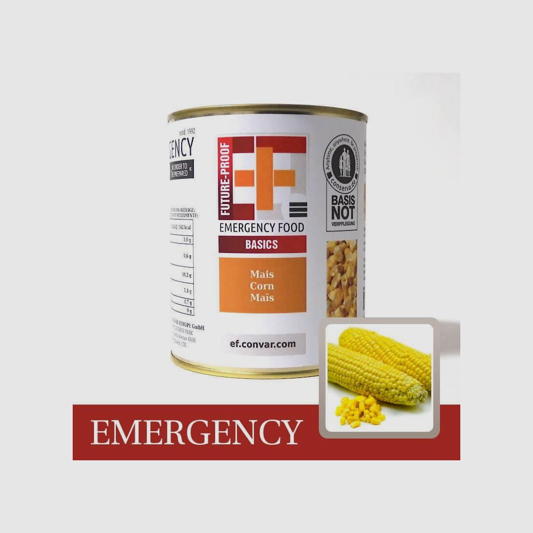 CONVAR EF BASIC Corn Kernels (150 g)