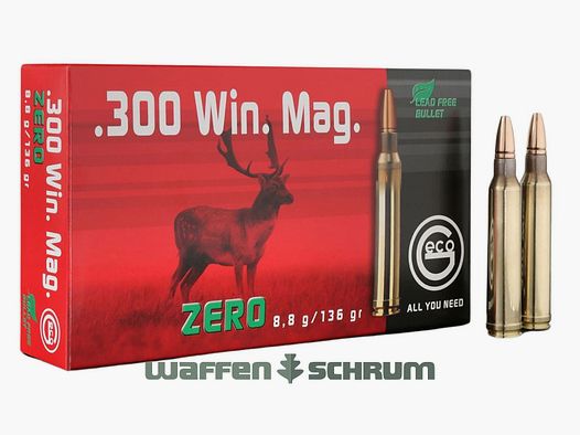 Geco Zero 8,8g - 136gr .300WinMag