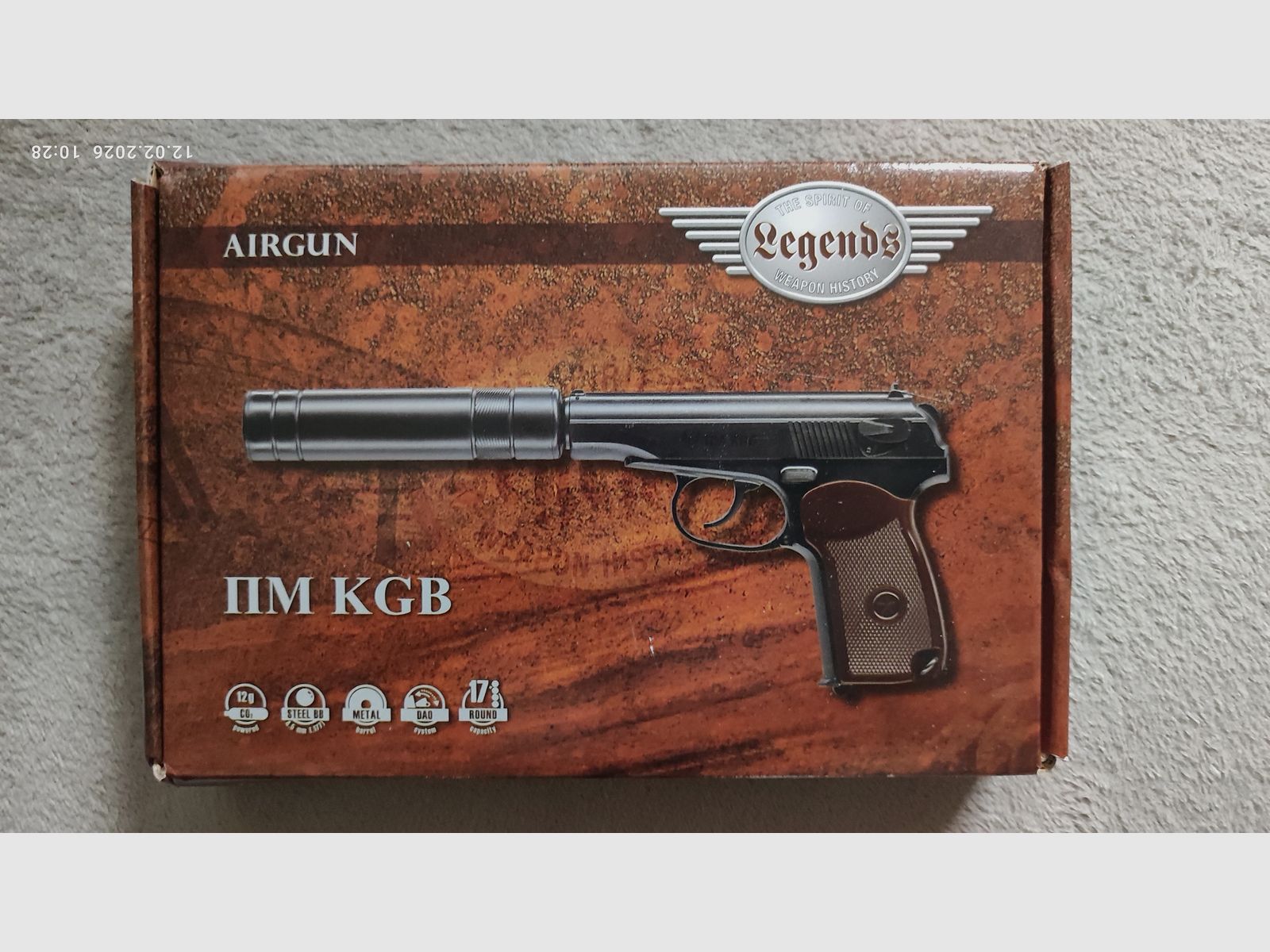 Umarex Legends KGB Pistolet 4,5 BB